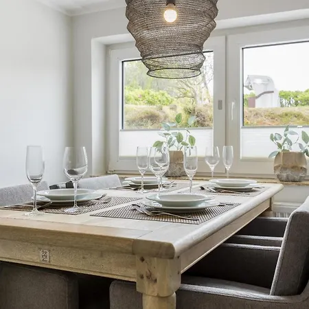 Daire Haus Weissenburg, Whg Garten Ost Wenningstedt-Braderup